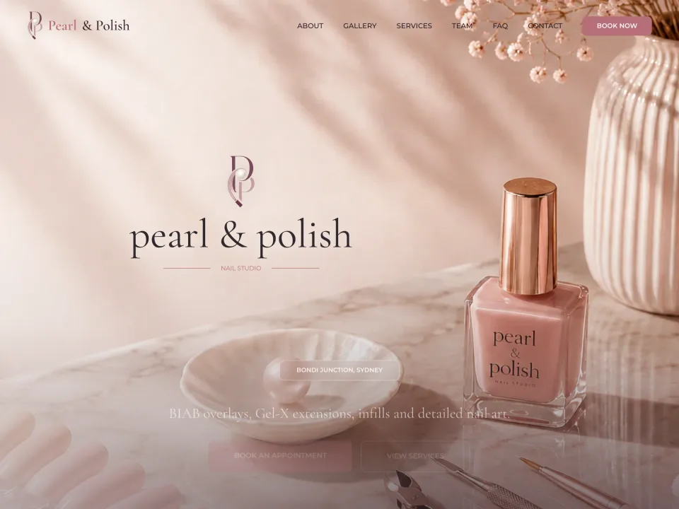 Nail Salon template