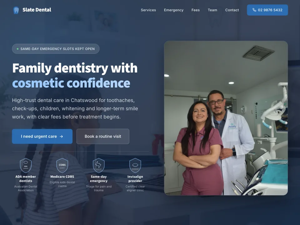 Dental Practice template